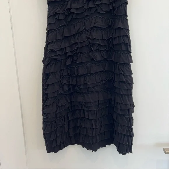 Bailey 44 Black Ruffled Dress - Picture 3 of 8